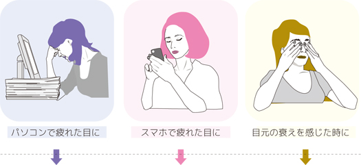 眼精疲労などの目の疲れに悩んでいませんか?