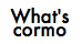 what cormo.png